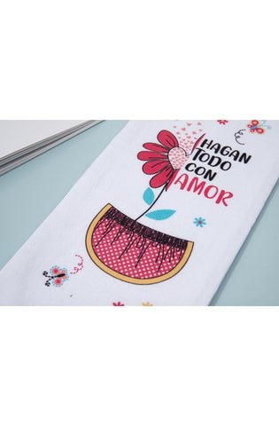Image of Toalla de Cocina: Hagan Todo con Amor