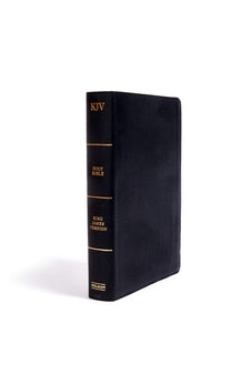 Image of KJV Super Giant Print Reference Bible, Black LeatherTouch, Indexed, Red Letter, Pure Cambridge Text, Presentation Page, Cross-References, Full-Color Maps, Easy-to-Read Bible MCM Type