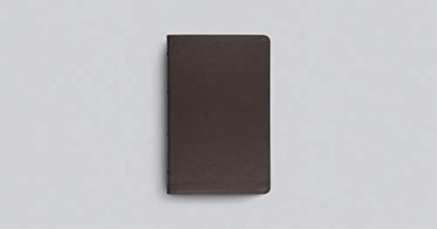 Image of ESV THINLINE BIBLE (DEEP BROWN, BUFFALO LEATHER)