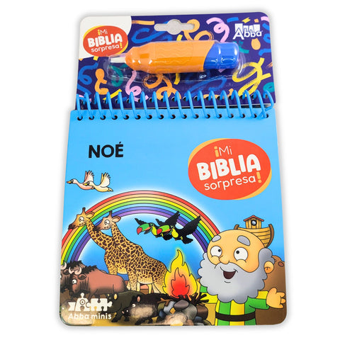 Image of NOE COLECCION MI BIBLIA SORPRESA PINTA CON AGUA