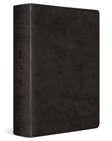 Image of ESV STUDY BIBLE, LARGE PRINT (TRUTONE, BLACK)