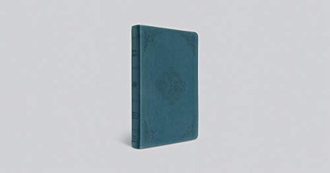 Image of ESV THINLINE BIBLE (TRUTONE, DEEP TEAL, ROTUNDA DESIGN)