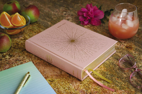 Image of NIV, Radiant Virtues Bible: A Beautiful Word Collection, Cloth over Board, Pink, Red Letter, Comfort Print: Explore the virtues of faith, hope, and love
