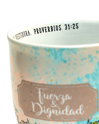 Image of Taza Alegría Fuerza y Dignidad