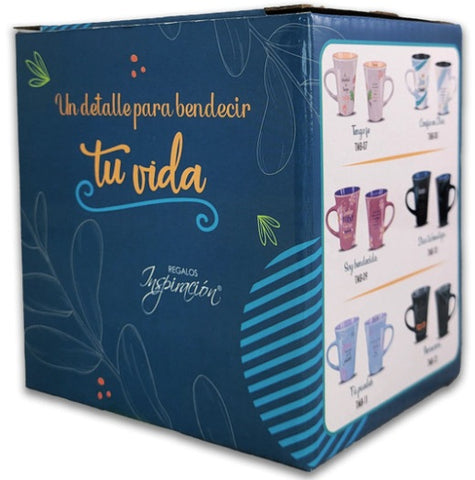 Image of Taza Mensajes de Bendicion Dios me Hizo Capaz de Todo