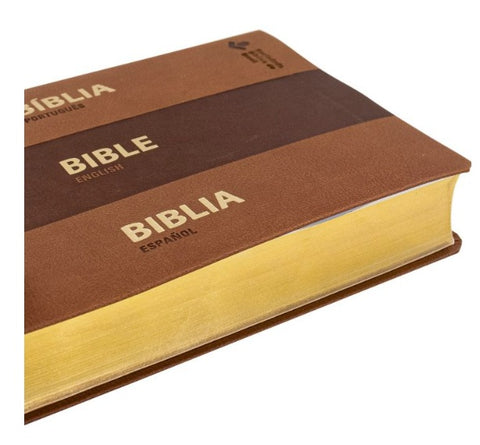 Image of Bíblia NAA ESV RVC Trilíngue