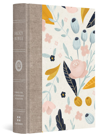 Image of ESV LARGE PRINT COMPACT BIBLE (SPRING BLOOM)