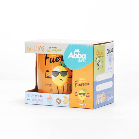 Image of Taza 12 OZ Colección Comparte Fuerza