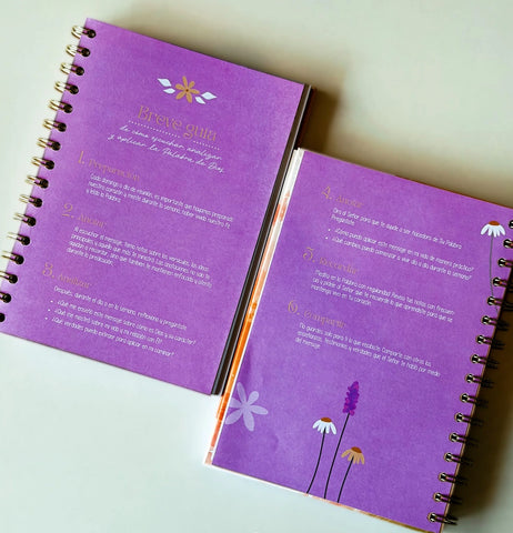 Image of Libreta para Notas Mis Notas de la Palabra Peach