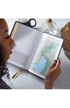 Image of KJV, Large Print Verse-by-Verse Reference Bible, Maclaren Series, Leathersoft, Black, Comfort Print: Holy Bible, King James Version