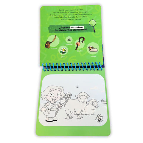 Image of DAVID COLECCION MI BIBLIA SORPRESA PINTA CON AGUA