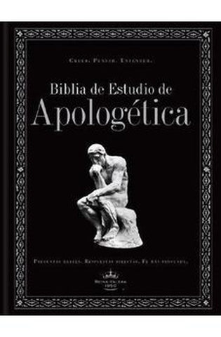 Image of Biblia RVR 1960 de Estudio de Apologética Negro Tapa Dura