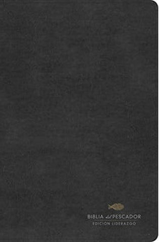 Image of Biblia RVR 1960 del Pescador Edición Liderazgo Negro Piel Fabricada