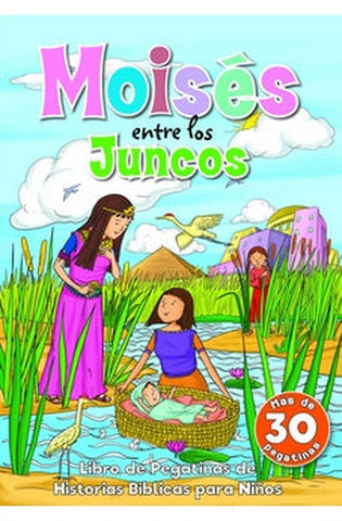 Image of Moisés Entre los Juncos: Libro de Pegatinas