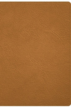 Image of Biblia RVR 1960 Deluxe Piel Genuina Caramelo