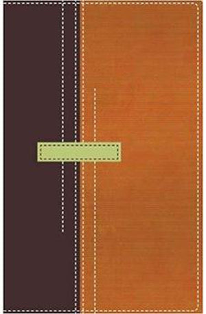 Biblia RVR 1960 de Estudio Thompson Personal Duotone Marrón Terracotta