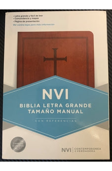 Biblia NVI Tamaño Manual Marrón