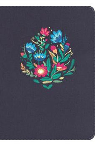 Image of Biblia RVR 1960 Letra Grande Tamaño Manual Bordado Sobre Tela con Índice