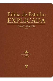 Image of Biblia RVR 1960 de Estudio Explicada Marrón