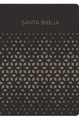 Image of Biblia RVR 1960 para Regalos y Premios Negro Plata Símil Piel