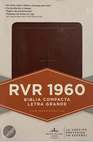 Biblia RVR 1960 Compacta Marrón