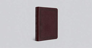 ESV LARGE PRINT COMPACT BIBLE (TRUTONE MAHOGANY, BORDER DESIGN)