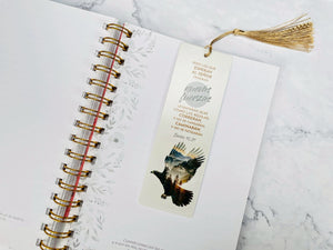 Marcador de Libro con Tassel. Nuevas Fuerzas