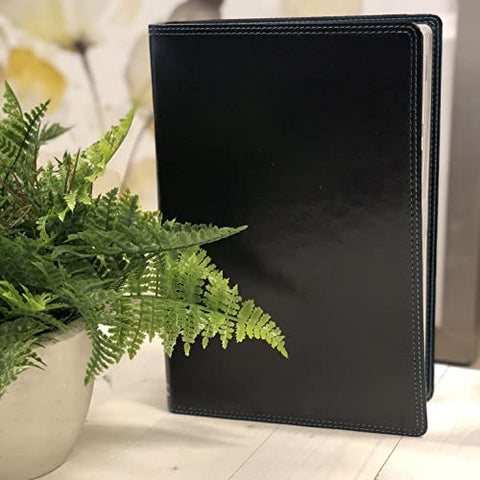 Image of NKJV, WIERSBE STUDY BIBLE, LEATHERSOFT, BLACK, RED LETTER, COMFORT PRINT: BE TRANSFORMED BY THE POWER OF GOD’S WORD