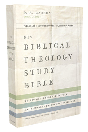 NIV, Biblical Theology Study Bible (Trace the Themes of Scripture), Hardcover, Comfort Print: Follow God’s Redemptive Plan as It Unfolds throughout Scripture