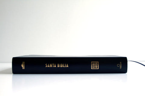 Image of BIBLIA RVR 1960 SIMIL PIEL NEGRO CON INDICE
