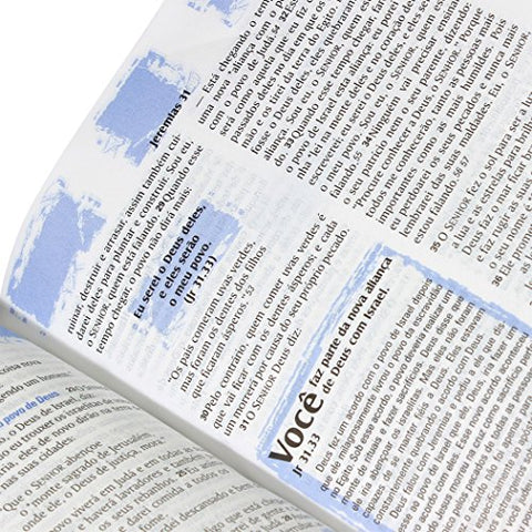 Image of BIBLIA EM PORTUGUES NTLH045BJ TAPA IMITACION CUERO NEGRO PERFORADO FOSFORESCENTE