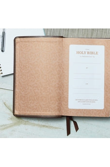 KJV Holy Bible, Personal Size Giant Print Reference Bible, Burgundy Leathersoft, 43,000 Cross References, Red Letter, Comfort Print: King James Version