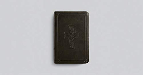 Image of ESV VALUE COMPACT BIBLE (TRUTONE, OLIVE, CELTIC CROSS DESIGN)