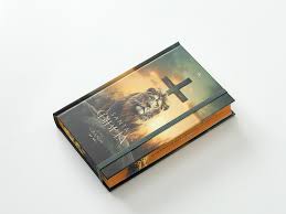 Image of Biblia RVR 1960 Tamaño Manual Letra Grande Tapa Dura León Victoria Tapa Dura