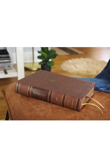 Image of NIV, Thompson Chain-Reference Bible, Leathersoft, Brown, Red Letter, Comfort Print