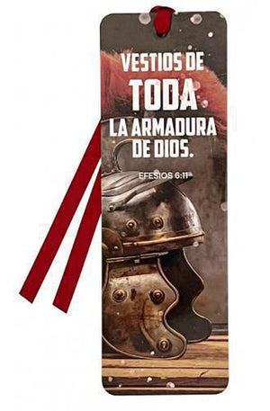 Marcador de Libro con Ribbon: Vestíos de Toda la Armadura