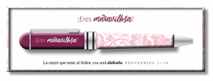 Bolígrafo de Lujo en Caja de Regalo Eres Maravillosa