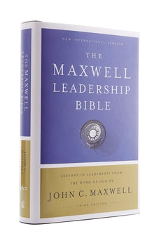 Image of NIV, Maxwell Leadership Bible, 3rd Edition, Hardcover, Comfort Print: Holy Bible, New International Version