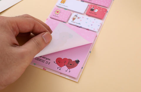 Image of Pack Sticky Notes Amor