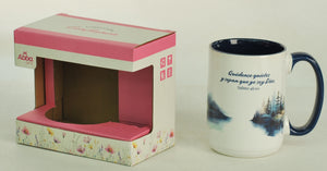 Taza 16 Oz. Colección Confianza. Quédense Quietos