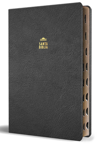 Image of BIBLIA RVR 1960 SIMIL PIEL NEGRO CON INDICE