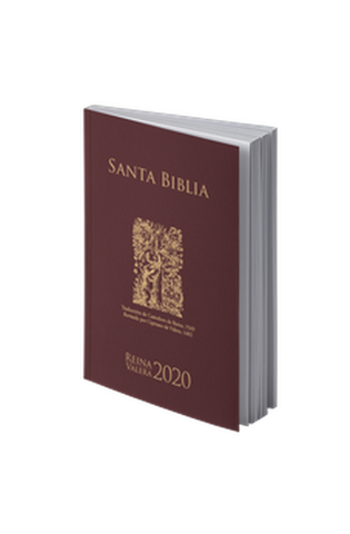 Image of Biblia RVR 2020 Granate Rústica