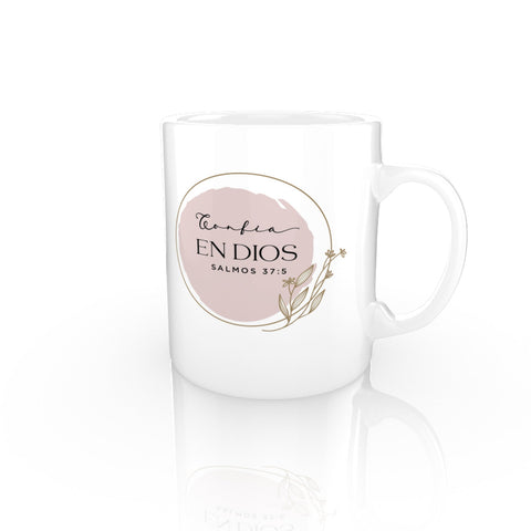 Image of Taza Minimalista: Confía en Dios