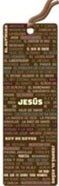 Marcador de Libro con Tassel. Nombres de Jesús