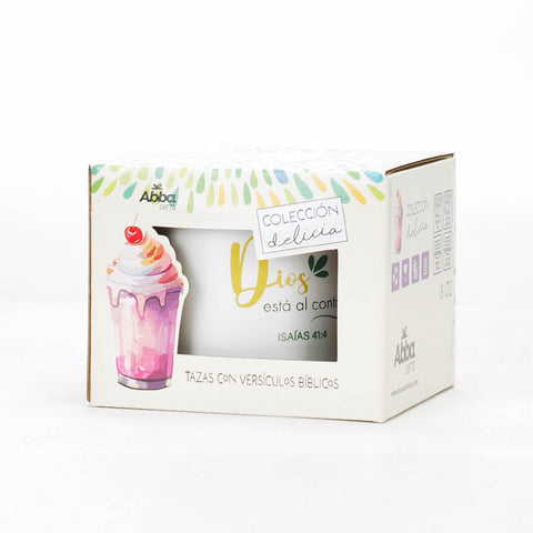Image of Taza 13 OZ Colección Delicia  Dios al Control