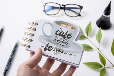 Image of Libreta Troquelada Café