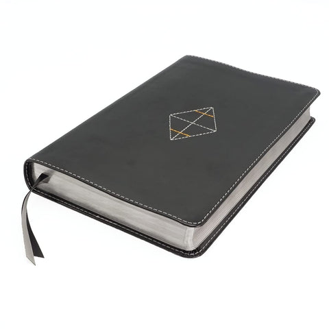 Image of NASB, Thinline Bible, Leathersoft, Black, Red Letter, 2020 Text, Comfort Print