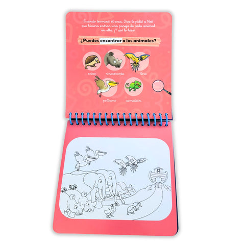 Image of NOE COLECCION MI BIBLIA SORPRESA PINTA CON AGUA