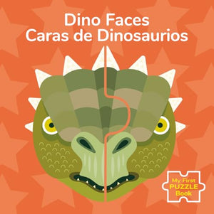 Caras de Dinosaurios Bilingüe