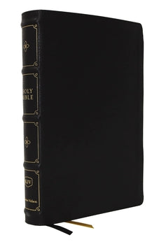 Image of KJV, Large Print Verse-by-Verse Reference Bible, Maclaren Series, Leathersoft, Black, Comfort Print: Holy Bible, King James Version